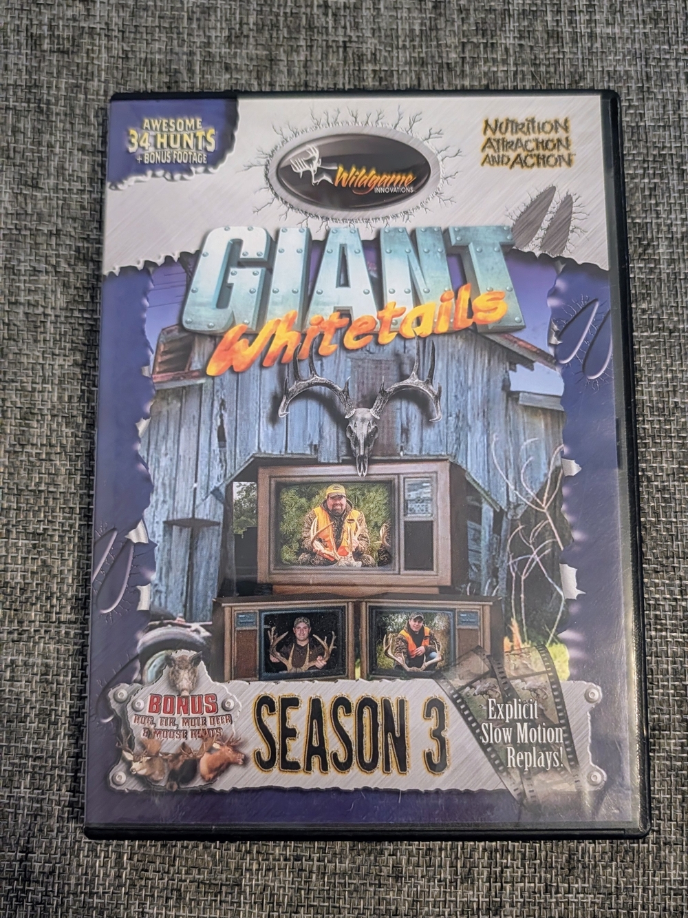 Wildgame Innovations Giant Whitetails Season 3 DVD